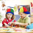 thumbnail image 5 of Gorra clásica con hélice, gorra divertida y colorida con hélice, gorra de béisbol con hélice, gorra antihélice con forma de libélula divertida para niños y adultos de 57 a 61 cm, 5 of 5