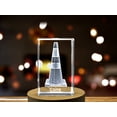 thumbnail image 4 of A Faceted Crystal Traffic Cone - Honoring Vigilance and Safety, 4 of 7