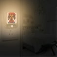 thumbnail image 2 of Yayeee 2-Pack Plug in LED Night Lights with Light Sensors Motion Detectors, Cute Dog Artist, 2 of 7
