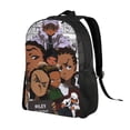 thumbnail image 2 of The Boondocks Backpack Unisex Bookbag Rucksack Printing Shoulder Bag Back To School Bag Travel Hiking Daypack, 2 of 8