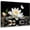Black, variant on Zen Wall Art White Flower and Butterfly on the Stone Spiritual Relxing Scenery Framed Wall Art Calming Yoga Spa Canvas Wall Art for Living Room Bedroom Bathroom Wall Decor,16x12 Inch