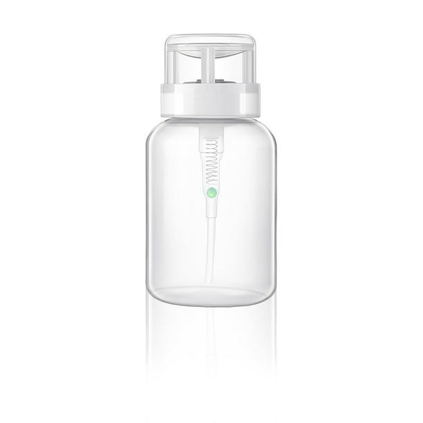 Qarigey Nail Art Pump Dispenser Spray Bottle Sub Remover Container Makeup Plastic Reusable Supplies Liquid Bottles for Cleaning Type3 NO3