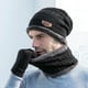 thumbnail image 1 of Muyoka Conjunto de guantes de bufanda de gorro de invierno cálido Unisex Gorro de punto térmico Calentador de cuello Kit de guantes de pantalla táctil 3 en 1 Gorro interior de lana Bufanda Guantes Kit Muyoka Hogar, 1 of 6
