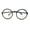 black gold, variant on Psy Gangnam Style Gentleman Clear Lens Eye Glasses - Red Tortoise