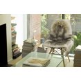 thumbnail image 3 of Natural 676685001719 2 x 3 ft. New Zealand Single Sheepskin Rug - Gradient Grey, 3 of 4