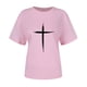 thumbnail image 4 of Fiudx Ofertas Flash Artículos En Oferta Camiseta Informal de Manga Corta con Cuello Redondo Estampada para Mujer, 4 of 4