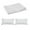 🔥 White_Base#8682, variant on Cotton-Feel Polyester Sheet Set with 2 Pillowcases – Soft, Wrinkle-Resistant, Machine Washable Bedding for Queen Beds, Multiple Solid Colors