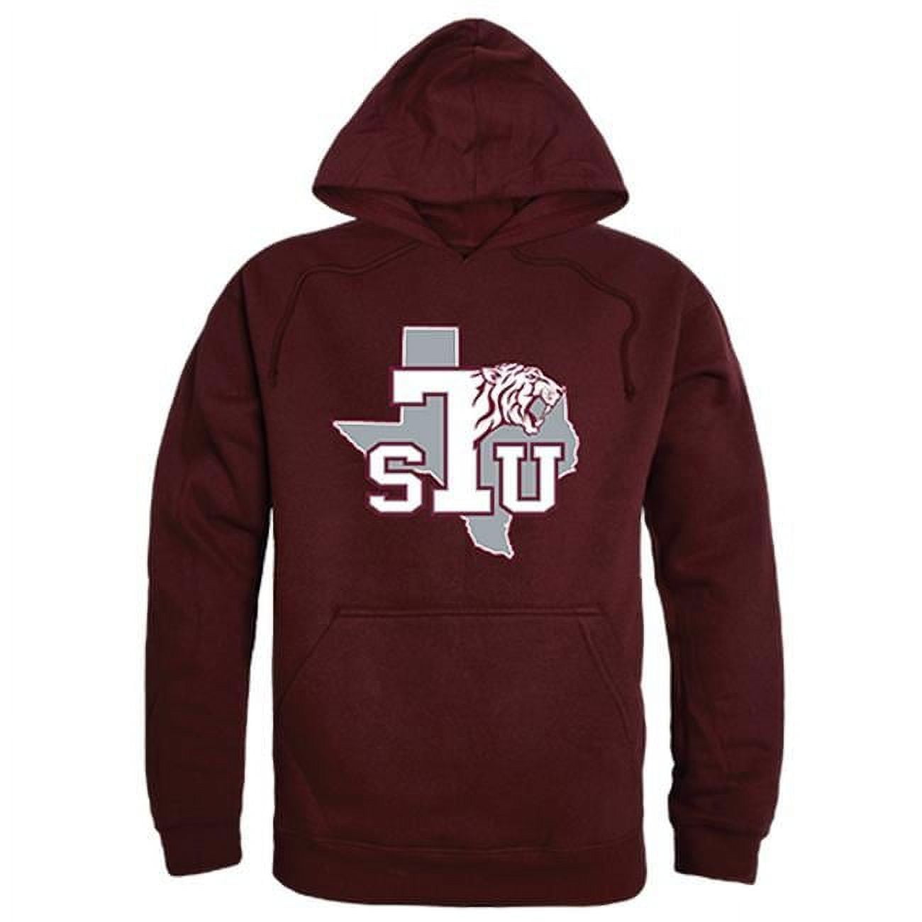 Texas Southern University Men Freshman Pullover Hoodie, Maroon - Main Image