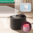 thumbnail image 2 of 3L Cat Water Fountain with Motion Sensor Automatic Dog Water Dispenser with LED Light Ultra Silent Pet Drinking Water Fountain ShopWise Round, 2 of 13