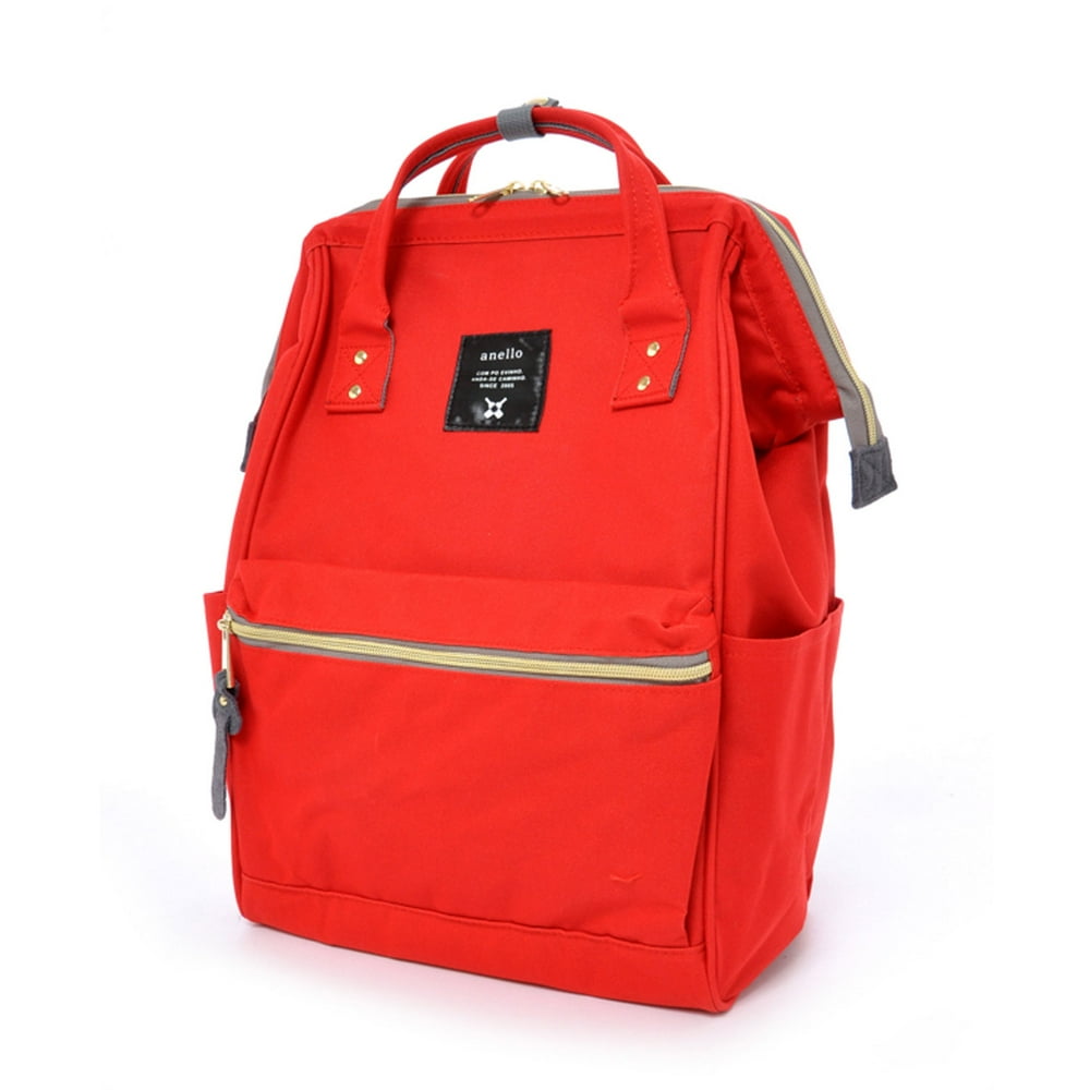 anello Anello Official Japan Red Unisex Fashion Backpack Rucksack