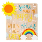 Hello Hobby Painted Sun Shape Bundle, 15-Pack Painted Wooden Suns