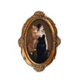 thumbnail image 4 of Oval Polyresin Picture Display Frame 34Cmx21cm Photo, Wall rectangle Antique Photo Frames Mounting, 4 of 9
