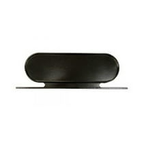 Style 8 Black Aluminum Address Plate – Oversized Plaque for House Numbers