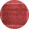 thumbnail image 1 of Ahgly Company Machine Washable Indoor Round Southwestern Red Country Area Rugs, 3' Round, 1 of 4