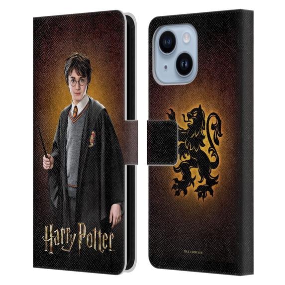 Head Case Designs Officially Licensed Harry Potter Chamber Of Secrets IV Portrait Leather Book Wallet Case Cover Compatible with Apple iPhone 14 Plus