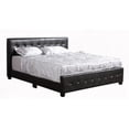 thumbnail image 4 of Black Transitional Bed Ensures Comfort with 43"H X 63"W X 88"D Dimensions and Assembly Needed, 4 of 8