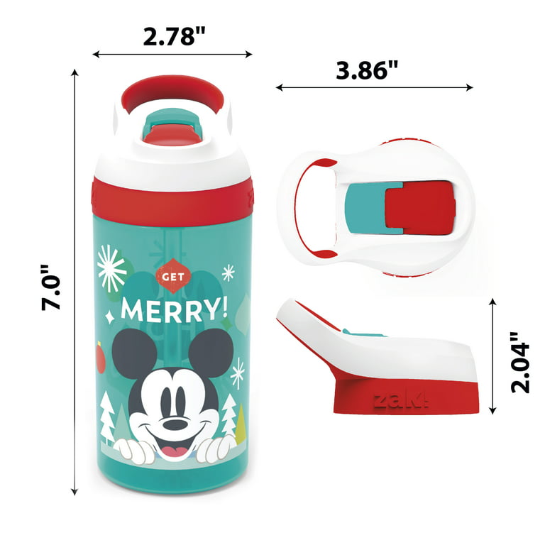 mickey mouse zak ! sippy cup 16 oz tumbler new authentic disney straw  leakproof