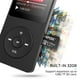 thumbnail image 5 of Reproductor MP3 AGPTEK A02 Bluetooth 5.3 32GB con altavoz negro, 5 of 9