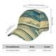 thumbnail image 2 of Fotbe Retro Wooden Gorro Clásico de Béisbol, Gorra Ajustable con Broche Snapback, Gorro de Exterior de Algodón Suave, 2 of 6