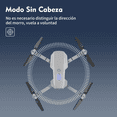 thumbnail image 3 of Control Remoto  Drone Bloosom  Con Par Cámara 4k Quadcopter +2batería Gris, 3 of 5