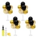 thumbnail image 1 of Set de soportes para globos ZJDHPTY negro y dorado para decoración de fiestas, 1 of 9