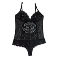 thumbnail image 2 of Body Secret Treasures Talla G en Encaje y Mesh Negro, 2 of 3