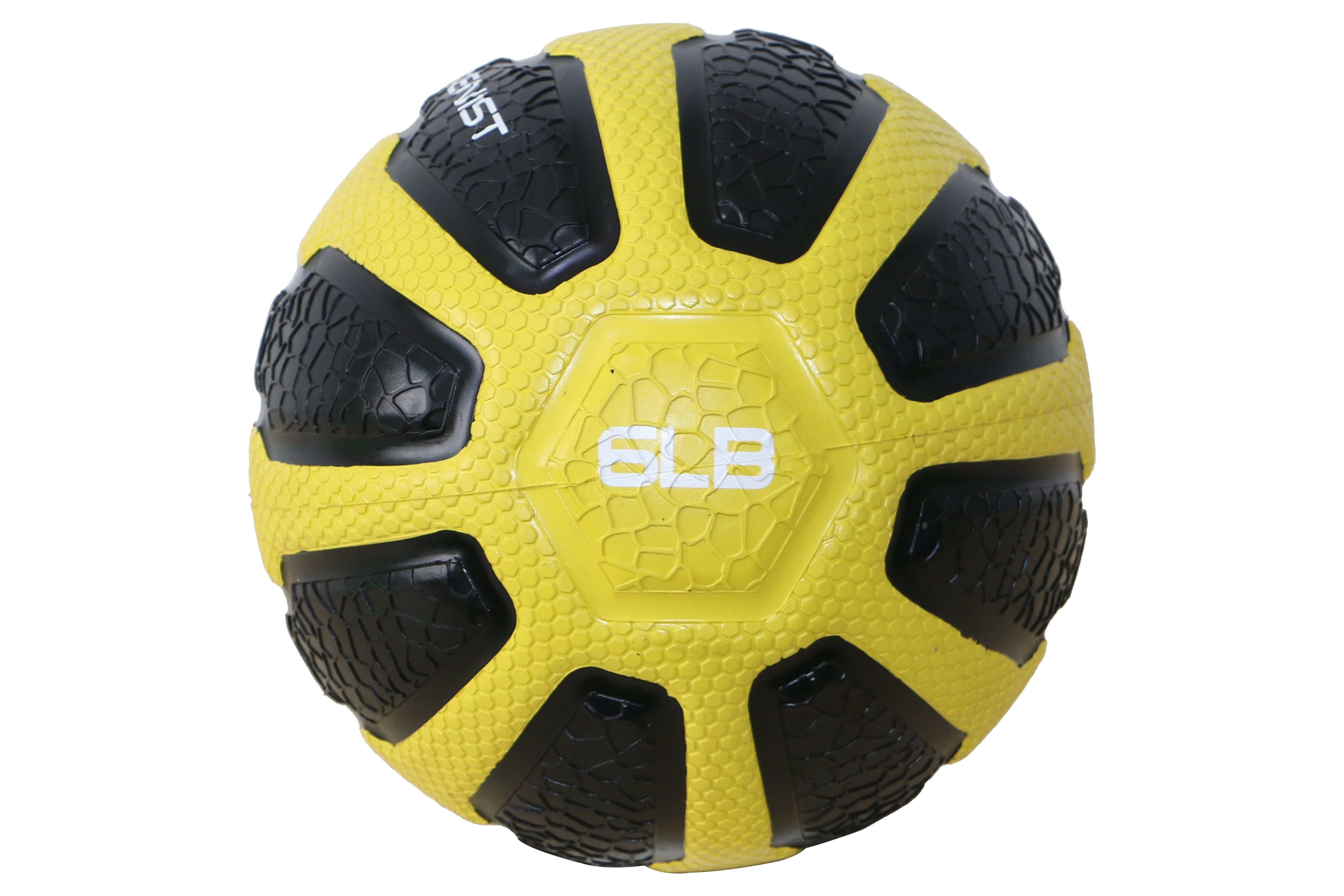 GYMENIST Rubber Medicine Ball with Textured Grip, Available in 9 Sizes, 2-20 LB, Weighted Fitness Balls,Improves Balance and Flexibility