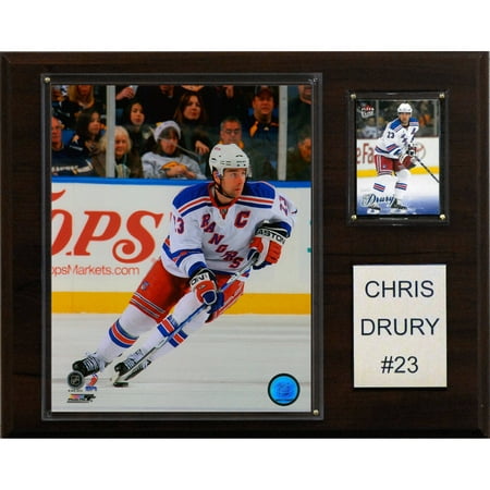 C&I Collectables NHL 12x15 Chris Drury New York Rangers Player