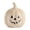 01-Almond White, variant on Halloween Decorations Indoor Handmade Terracotta Pumpkin A Hallowmas Handcrafted Terracotta Jack O'-Lantern For Porch Festivities & Fall Decorations For Home