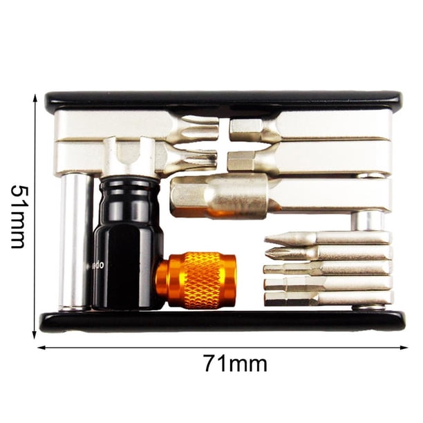 Herramientas De Reparación De Bicicletas Multifunción Mecánico Portátil Ligero Diseño Compacto Herramientas De Mano Co2 Gas Boca Ciclismo Kearding OD008221-00