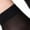 Black, variant on 5 Pairs Women Thin Sheer Short Ankle Nylon Socks with Antislip Gripper Bottom