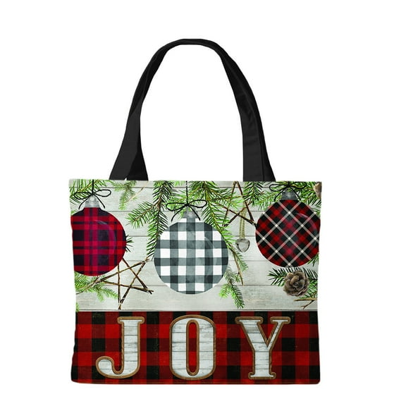 Briarwood Lane Patterned Ornaments Canvas Tote Bag