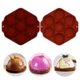 thumbnail image 2 of Molde de Silicona ANGGREK Con Forma de Esfera de 7 Agujeros Para chocolate, 2 of 8