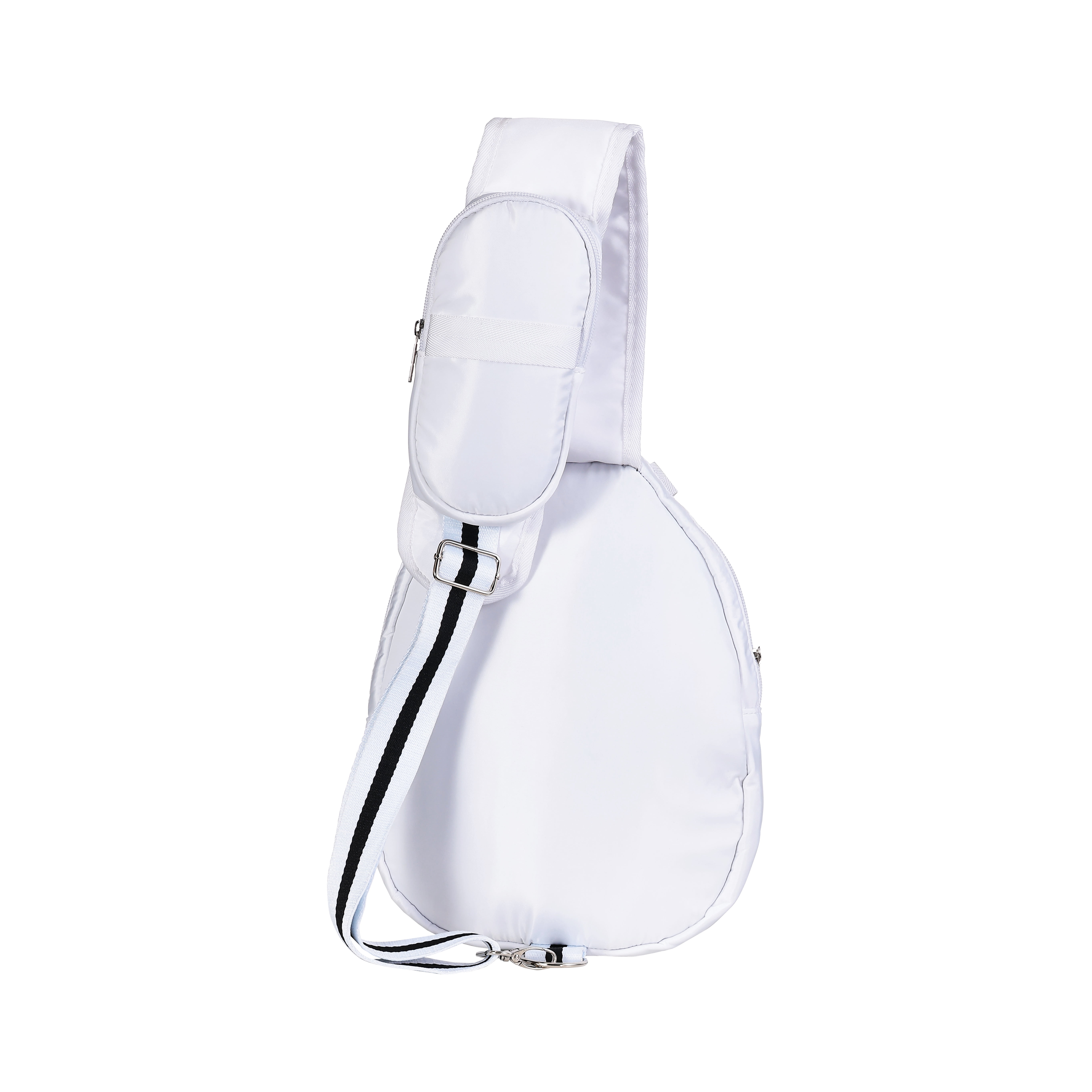 Prince Cross Body Paddle Bag, White– Lightweight Sling Pickle ball & Paddle Sports Bag