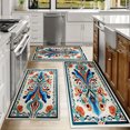 thumbnail image 6 of Kitchen Rugs Sets of 3 Non Slip Washable Kitchen Mats for Floor, Waterproof Kitchen Runner Rug, Floor Mat Carpet for Entryway, Laundry, Sink, Hallway, Bathroom, 6 of 12