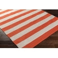 thumbnail image 2 of Artistic Weavers AWCP3064-46 City Park Lauren Rectangle Flat Woven Area Rug, Coral red - 4 x 6 ft., 2 of 3