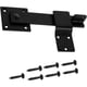 thumbnail image 1 of Pestillo resistente para puerta de cerca de granja de 6", herrajes para pestillo abatible con cerradura para puerta de granero, cerradura de puerta rústica para gabinete, cobertizo, puertas, 1 of 5