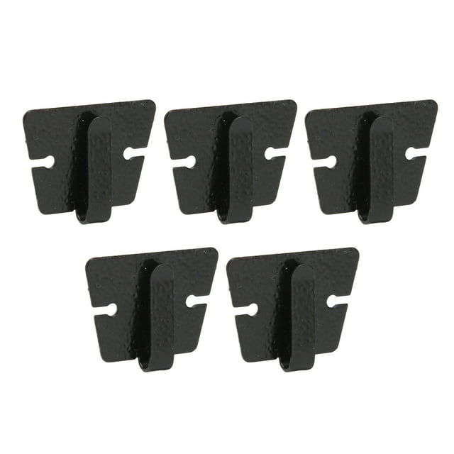 Radio Micrófono Soporte de Montaje, 5 Piezas de Micrófono de Radio Móvil Clip de Madrigueras de Metal Gatis para IC 2820H para DR620C PARA TM241
