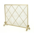 thumbnail image 4 of GDF Studio Hayden Single Panel Iron Fire Screen, Gold, 4 of 9