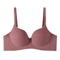 thumbnail image 2 of Hemlock No Underwire Plus Size Bras, No Underwire Plus Size Bra, Comfortable, Supportive, Bralette, Strong Support, Pink Comfortable Supportive Bralettes, Pink L, Size S-XL, 2 of 7
