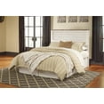 thumbnail image 4 of Signature Design by Ashley Willowton Queen Panel Headboard, Whitewash, Coastal Wood-Look Headboard, 4 of 4