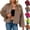 Green, variant on Sexlip Women's Winter Coats Fleece Cropped Jacket Faux Fur Long Sleeve Pockets Shaggy Warm Outerwear Fall Clothes Yellow XXL