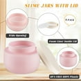 thumbnail image 4 of Matte Pink Plastic Cream Container,4pcs Empty Wide Mouth Sample Container,250ml/8oz Cosmetic Storage Pot with Lid for Indoor and Outdoor, 4 of 6