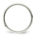 thumbnail image 2 of Auriga Fine Jewelry 925 Sterling Silver 6 mm Flat with Step Edge Band for Men Size 11.5, 2 of 6