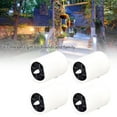 thumbnail image 4 of Solar Flameless Candles, 4Pcs Solar Powered LED Candle Light Decorative Lamp  For Garden For Patio, 4 of 8