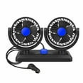 thumbnail image 3 of Car Fan Cooling 5V 12V 24V Car Fan Dual Head Usb Car Fan 2 Speeds Double Fan, 3 of 7