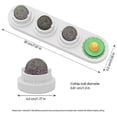 thumbnail image 5 of Catnip Wall Ball Toys for Cats Snack Edible Balls Refillable Dental Treats Care Teeth Edible Licking Toys Mint Wall Cat Treats, 5 of 5