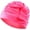 Pink, variant on 2PCS Fabric Swim Caps for Women Swimming for Long Hair Nylon Cloth Swim Cap Pleated Elastic Comfort Bathing Cap Swim Hats Keep Hairstyle Unchanged