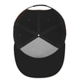thumbnail image 3 of Hirioo Halloween Bats for Baseball Cap Men Cap Flat Brim for Men Women Teens Adjustable Baseball Cap, 3 of 7