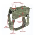 thumbnail image 2 of Perro Viaje Camping Senderismo Nylon Mochila Arnés Mochila para perro grande Romacci Mochila para perros, 2 of 7